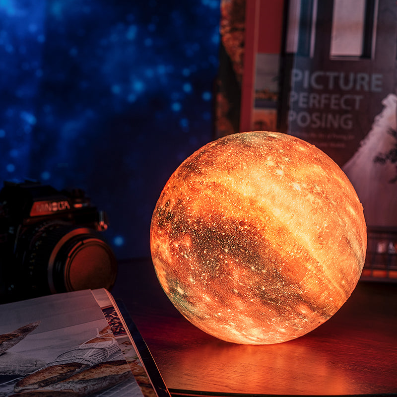 3D Print Star Moon Lamp Colorful Change Touch Home Decor Creative Gift Usb Led Night Light Galaxy Lamp