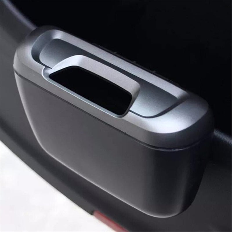 Mini Car Auto Rubbish Dustbin Trash Can Garbage Dust Case Box Car Storage Case Car Trash Bin Car Accessories eprolo