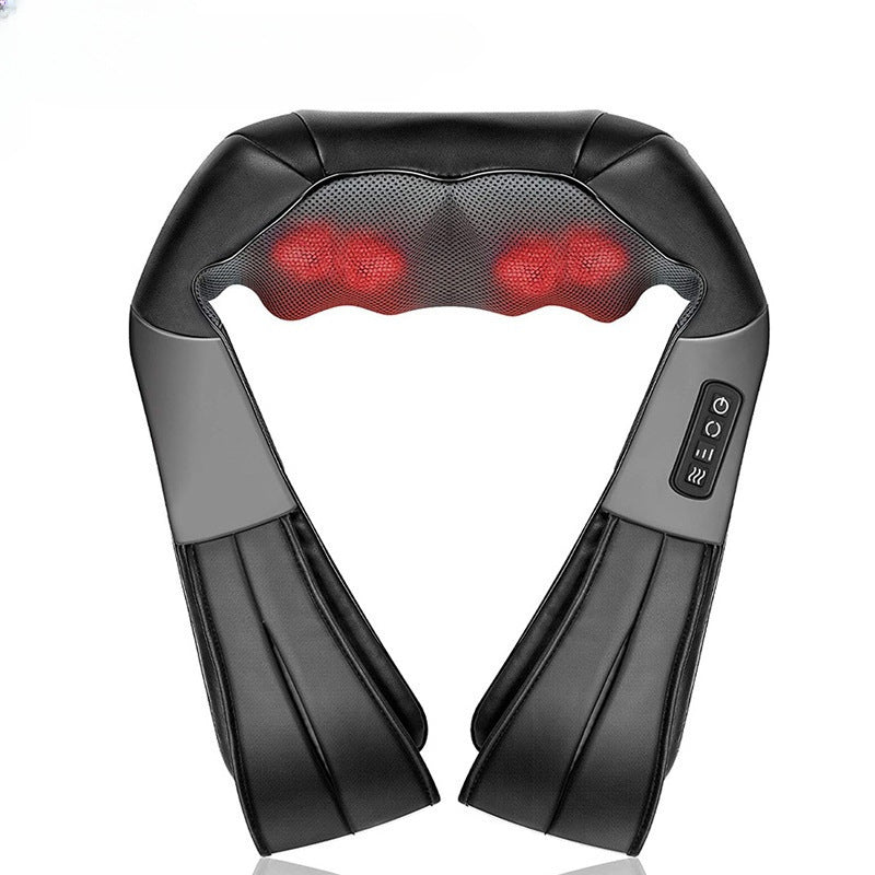 Multi functional car home electric shoulder neck waist and shawl massager eprolo