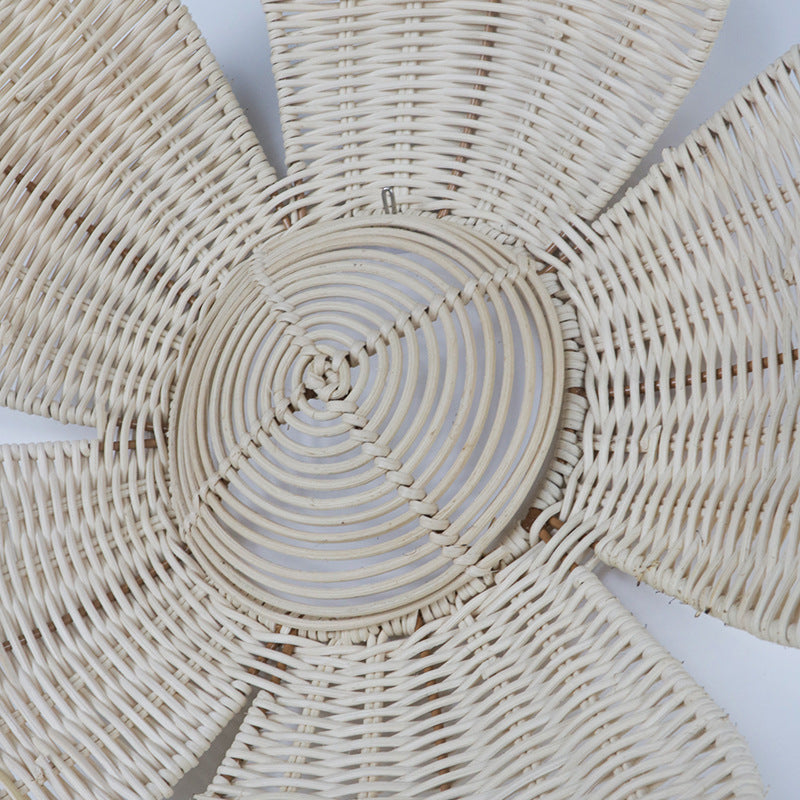 Nordic Flower INS Wall Decoration, Woven Wall Hanging, Creative Home Decor for Living Room and Photography Background